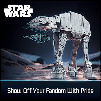 Amazon.com: 4D Build, Star Wars Imperial at-at 3D Model Kit